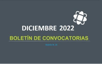Boletín de convocatorias Diciembre 2022