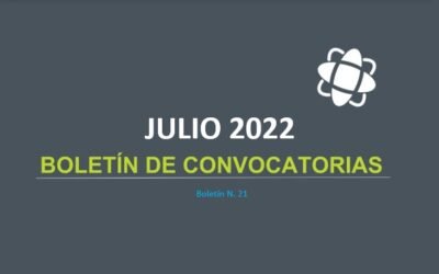 Boletín de convocatorias Julio 2022