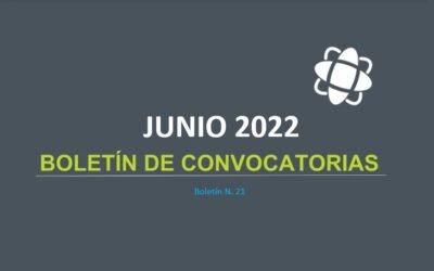 Boletín de convocatorias Junio 2022