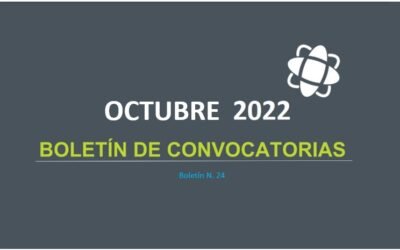 Boletín de convocatorias Octubre 2022